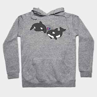 Bisexual Whale Pride Hoodie